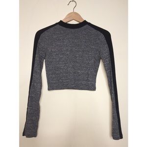 Fashion Nova Long Sleeve Crop Top